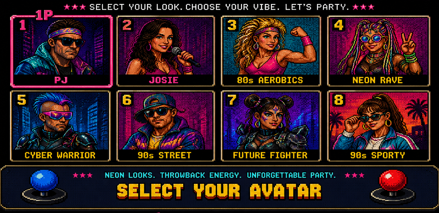 Eight retro arcade-inspired Neonic Nights outfit ideas