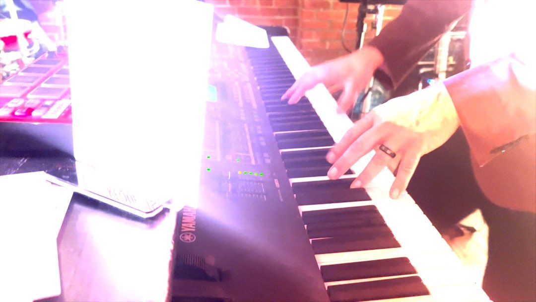 Paul Seiz at the piano